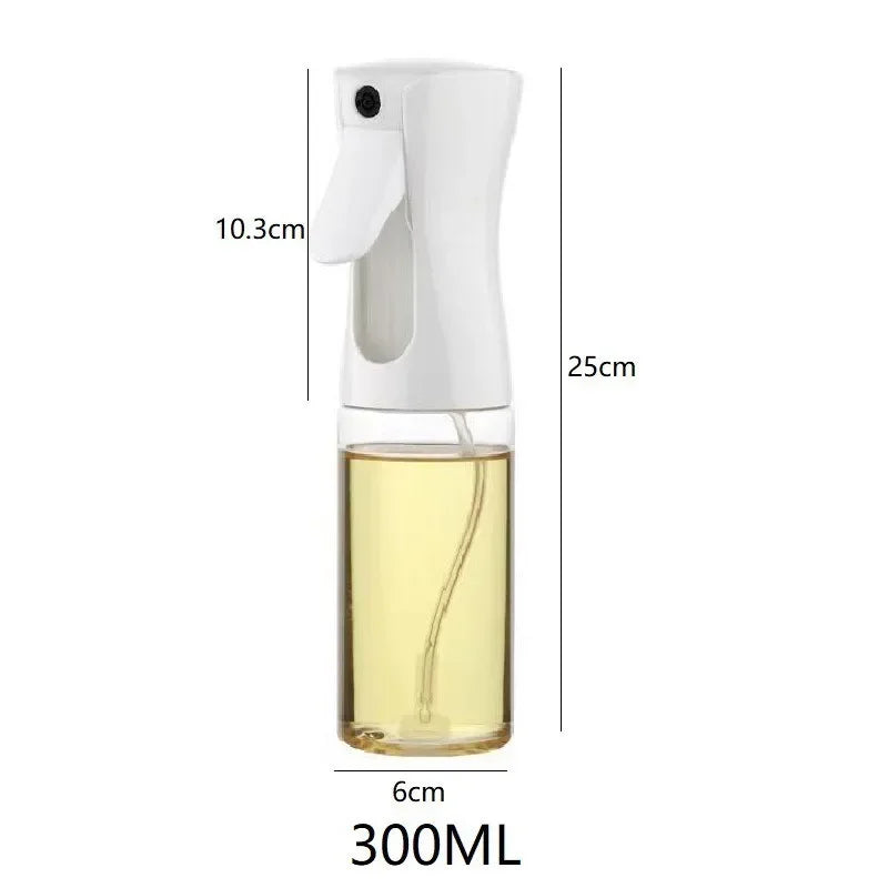 Elegant Oil Spray Dispenser – Refillable Kitchen Mist Bottle