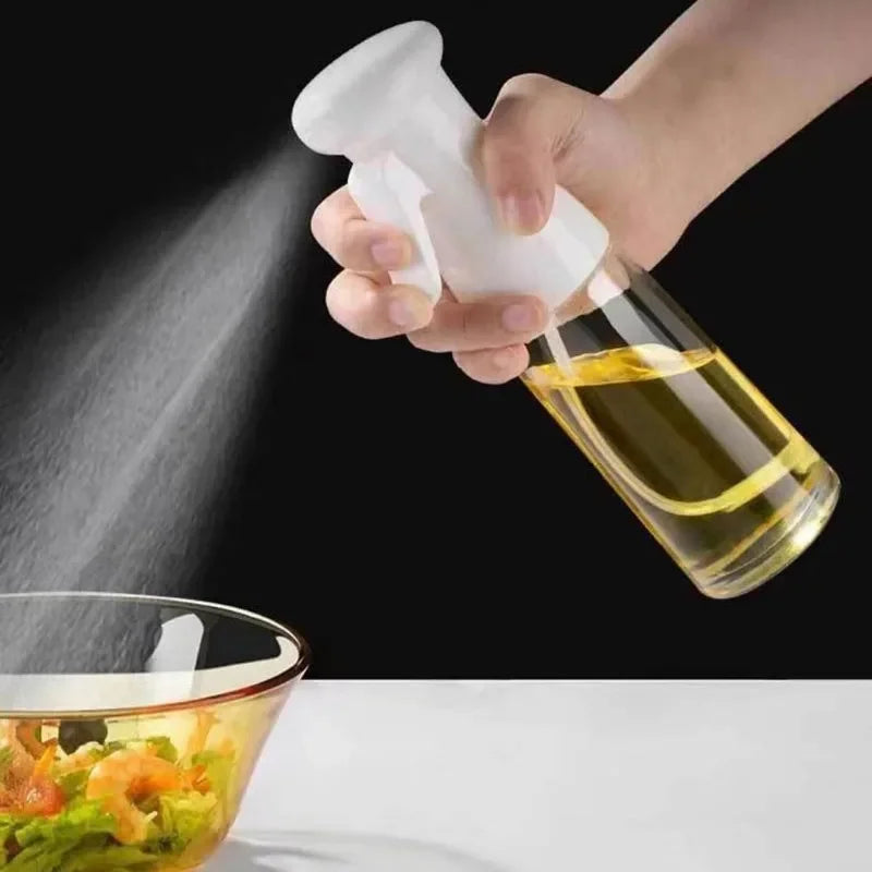 Elegant Oil Spray Dispenser – Refillable Kitchen Mist Bottle