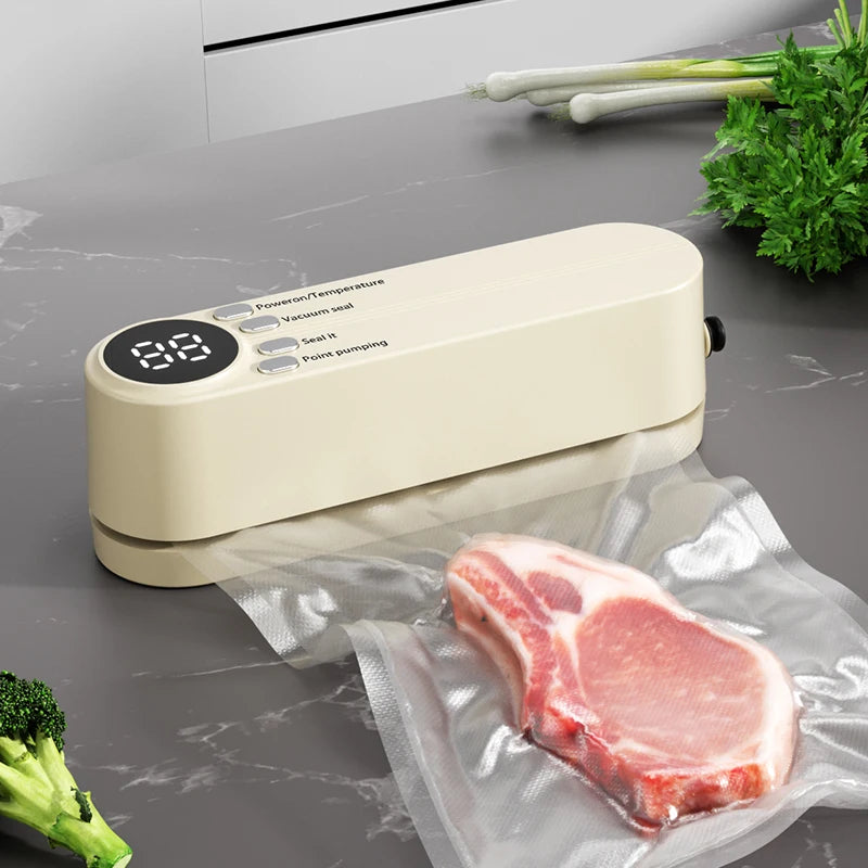 Portable USB Rechargeable Mini Vacuum Sealer with Bags