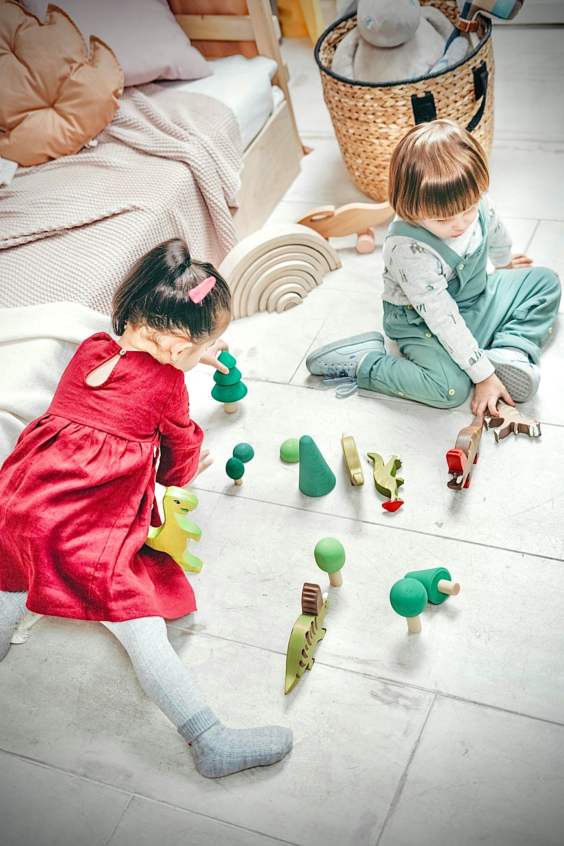 Curious children exploring and playing with Valela’s fun and functional products designed to spark imagination and adventure.