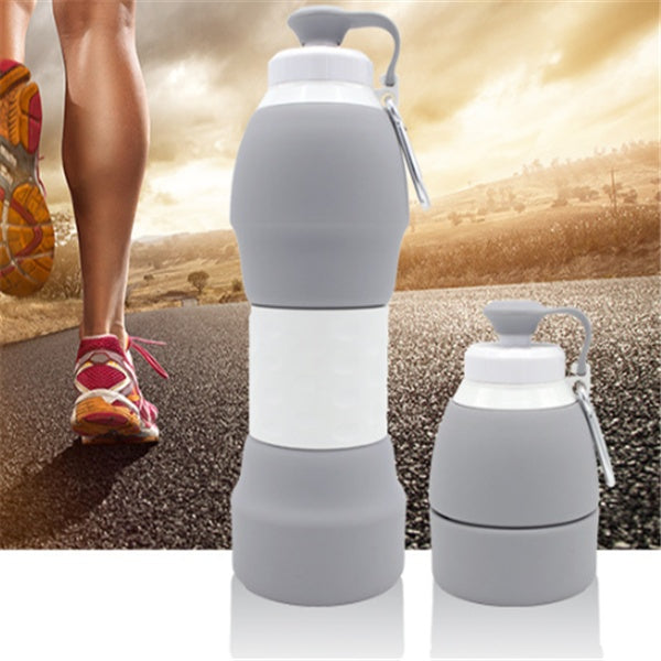 Compact and Durable Folding Water Bottle – 580ML