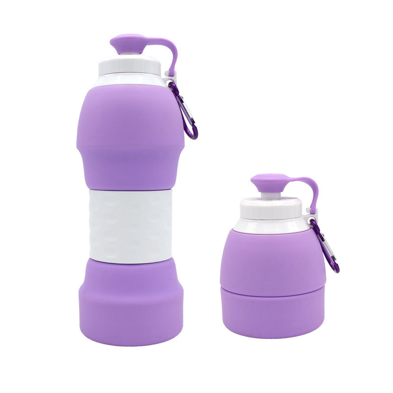 Compact and Durable Folding Water Bottle – 580ML