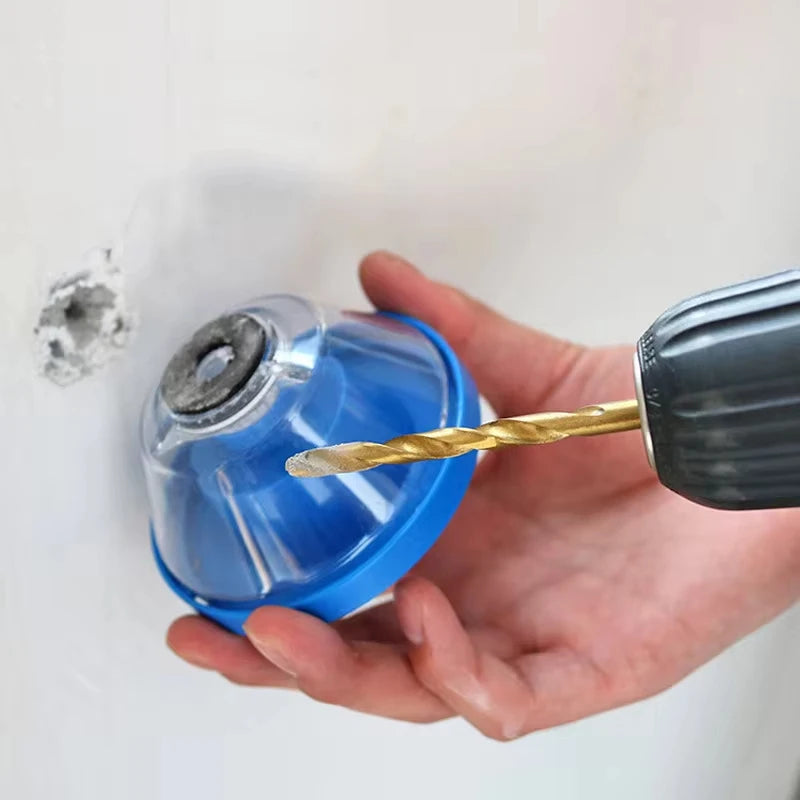 Electric Drill Dust Collector Cover – Universal Bowl-Shaped Dust Catcher (4–10mm Bi