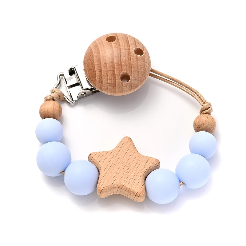 StarryWood Baby Pacifier Clip
