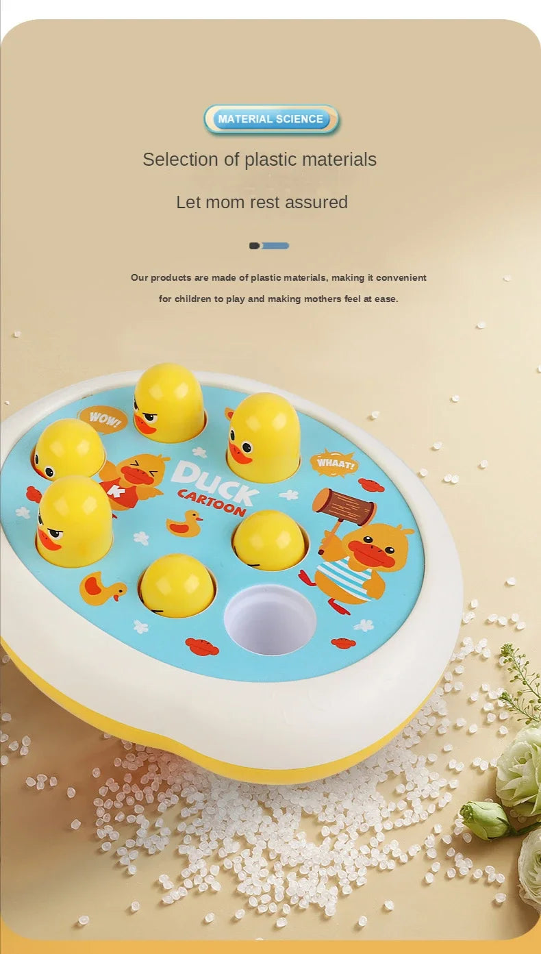 Montessori Knock Game – Cartoon Animal Whac-A-Mole