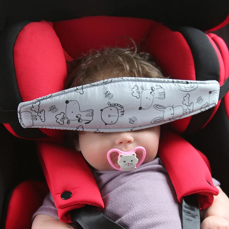 Adjustable Baby Car Seat Head Support Pillow