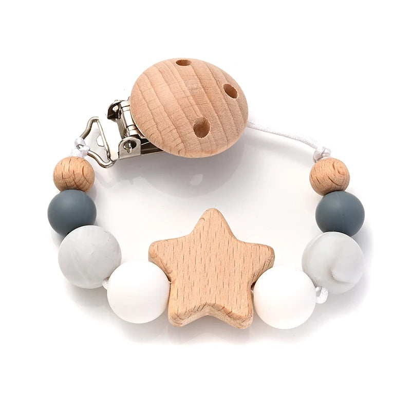 StarryWood Baby Pacifier Clip