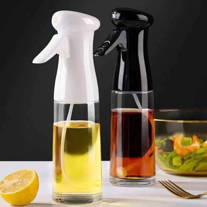 Elegant Oil Spray Dispenser – Refillable Kitchen Mist Bottle