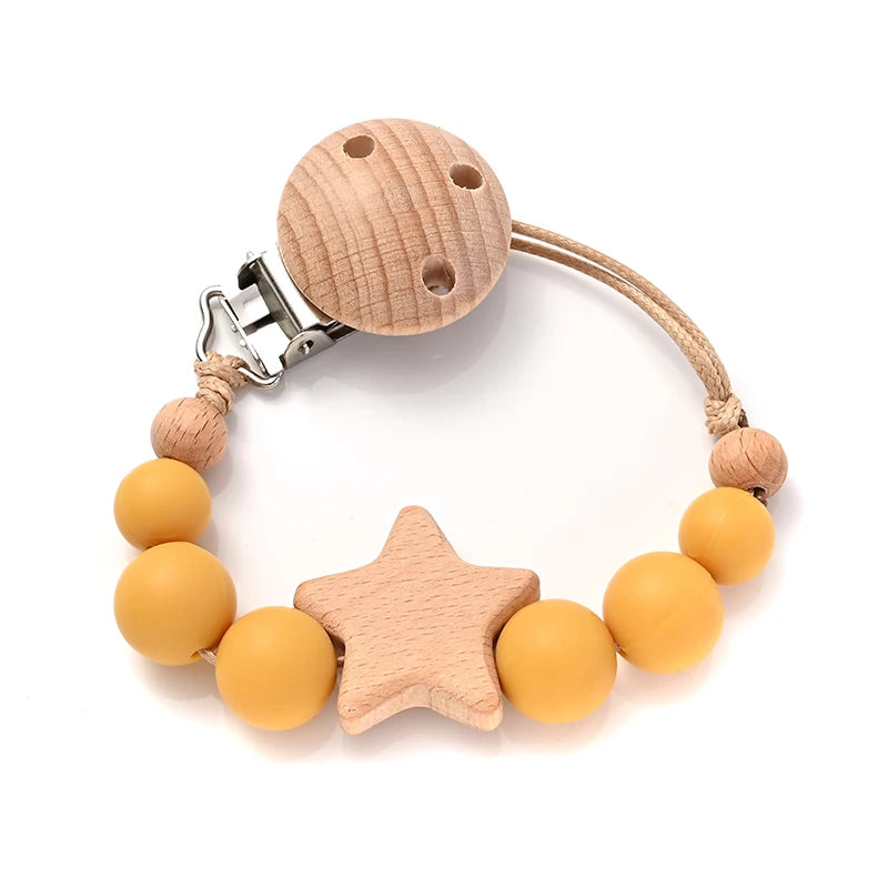StarryWood Baby Pacifier Clip