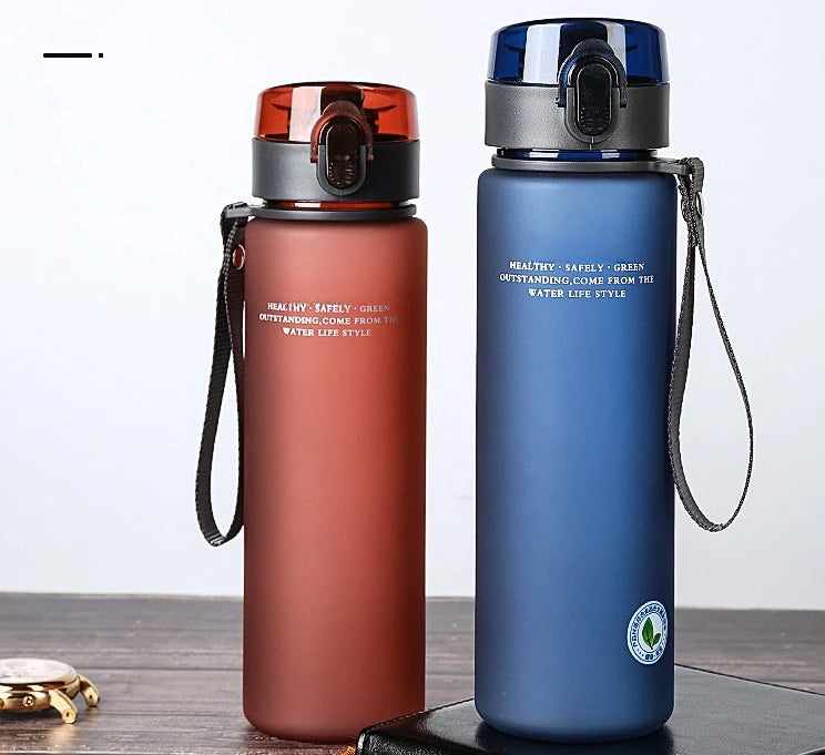BPA-Free Leak-Proof Sports Water Bottle for Hiking and More