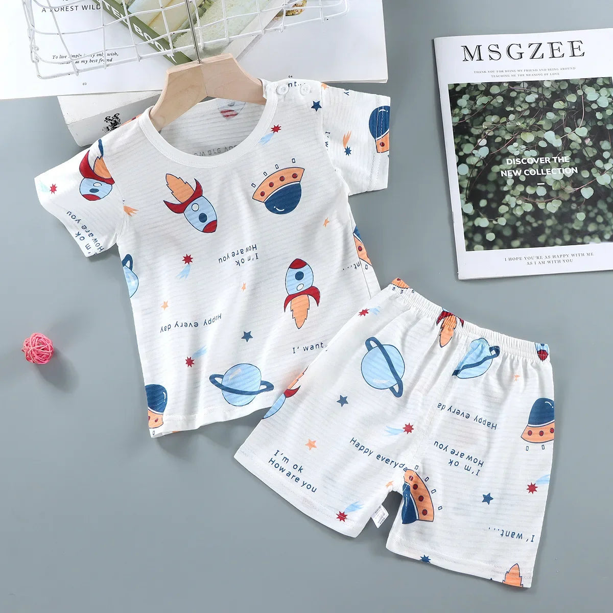 Soft Cotton Pajama and Playwear Set – Unisex