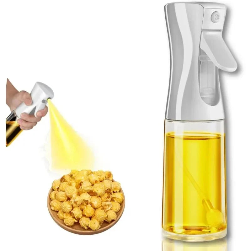Elegant Oil Spray Dispenser – Refillable Kitchen Mist Bottle
