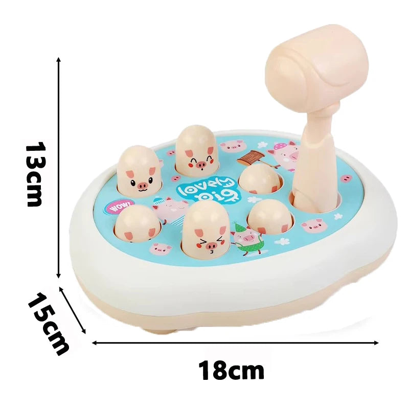 Montessori Knock Game – Cartoon Animal Whac-A-Mole