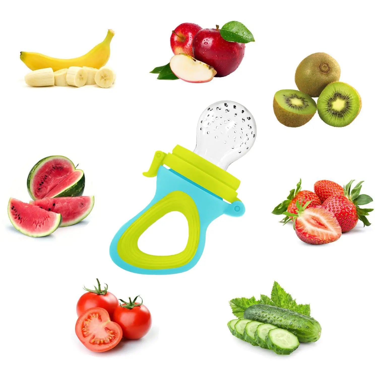 Silicone Baby Feeding Spoon Pacifier Training Bottle