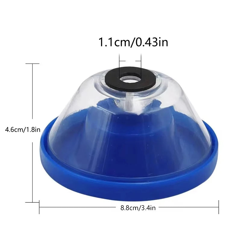 Electric Drill Dust Collector Cover – Universal Bowl-Shaped Dust Catcher (4–10mm Bi