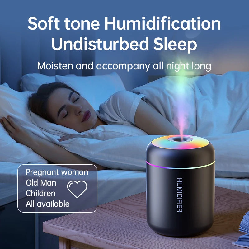 Mini USB Air Humidifier – Aromatherapy Mist Maker