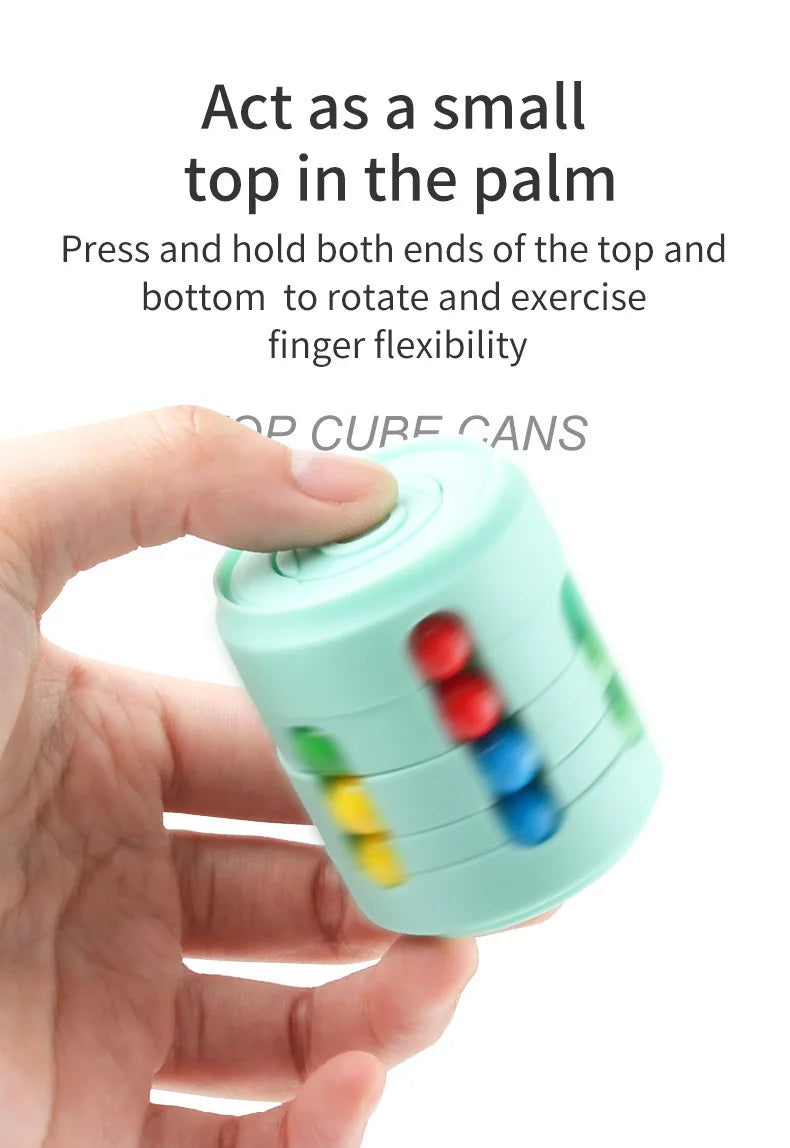 Magic Bean Fidget Spinner – Stress Relief Toy for Kids