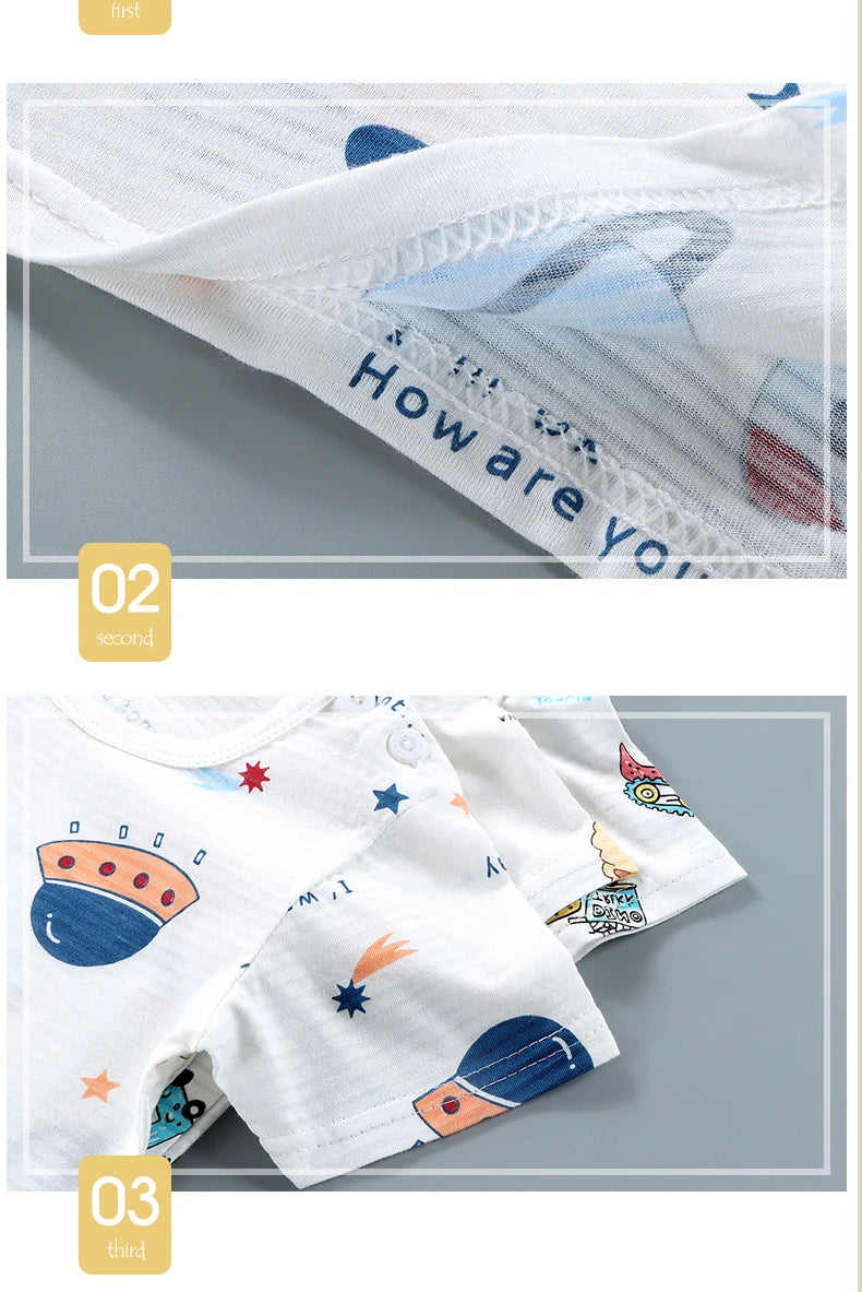 Soft Cotton Pajama and Playwear Set – Unisex