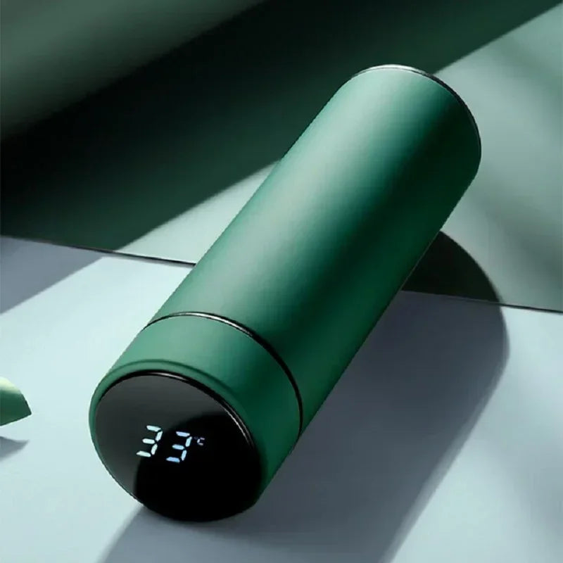 Sleek 500ML Smart Temperature Display Insulated Thermos Bottle
