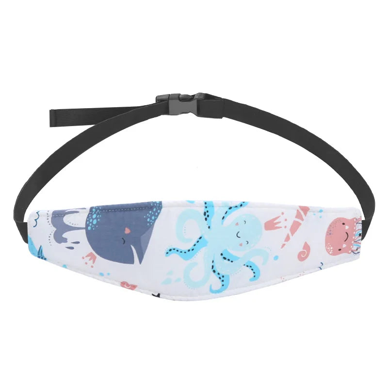 Adjustable Baby Car Seat Head Support Pillow