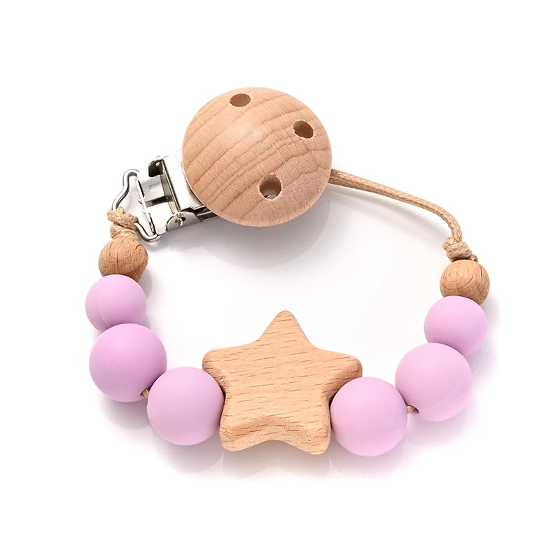 StarryWood Baby Pacifier Clip