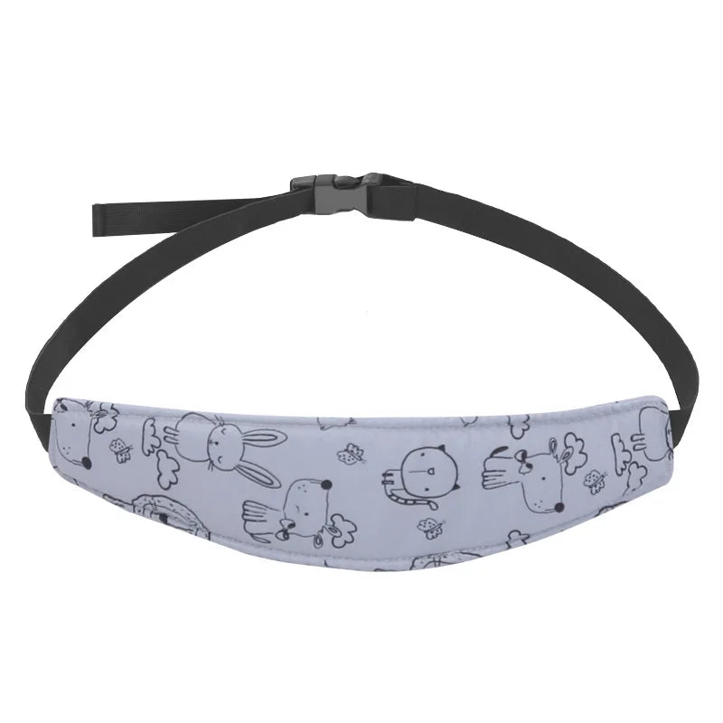 Adjustable Baby Car Seat Head Support Pillow