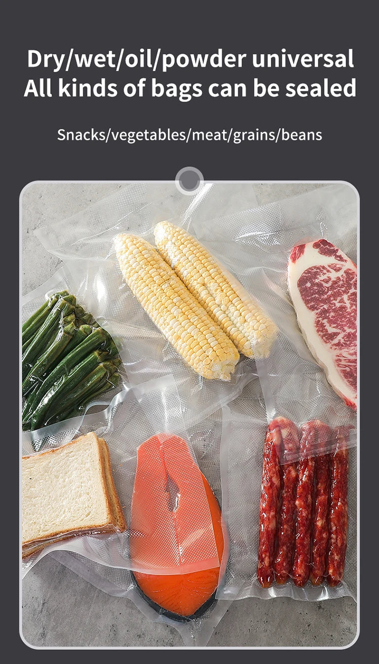 Portable USB Rechargeable Mini Vacuum Sealer with Bags