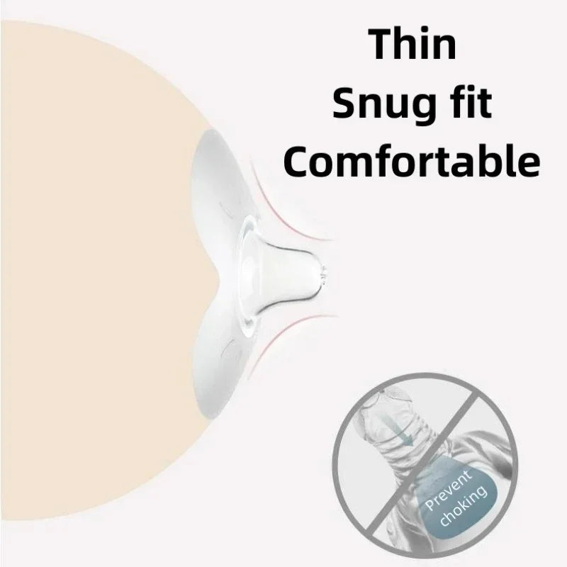 2Pcs Silicone Breastfeeding Nipple Protectors