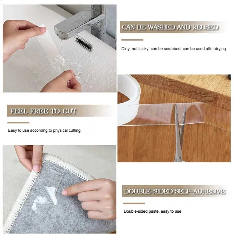 Ultra-Strong Double-Sided Mounting Tape – Waterproof Grip