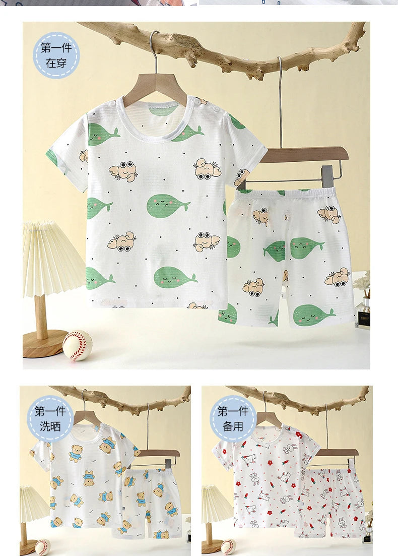 Soft Cotton Pajama and Playwear Set – Unisex