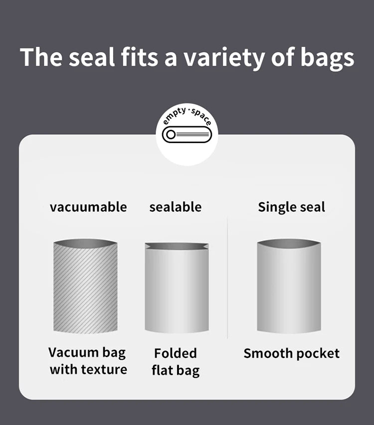 Portable USB Rechargeable Mini Vacuum Sealer with Bags