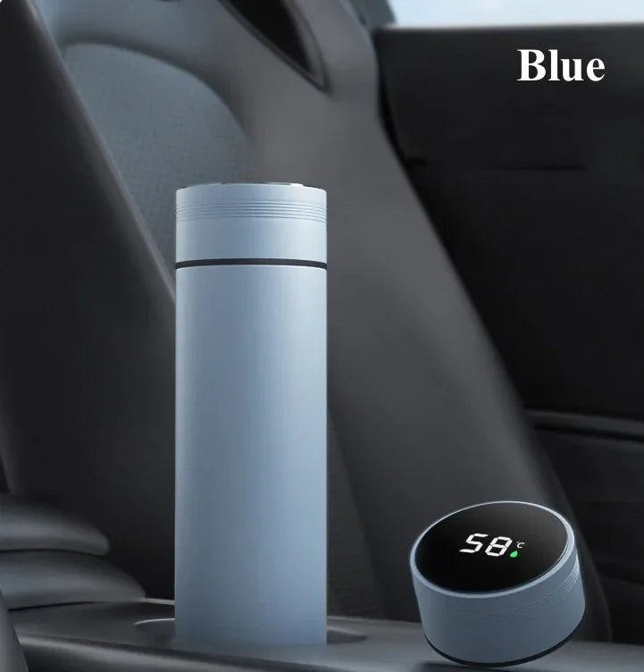 Sleek 500ML Smart Temperature Display Insulated Thermos Bottle