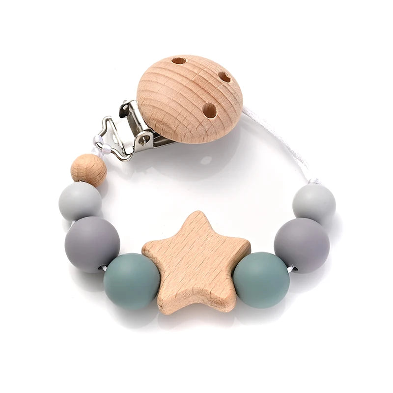 StarryWood Baby Pacifier Clip