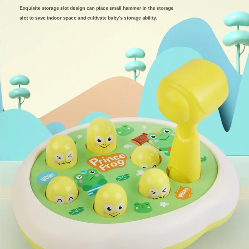 Montessori Knock Game – Cartoon Animal Whac-A-Mole