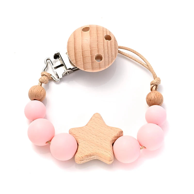 StarryWood Baby Pacifier Clip