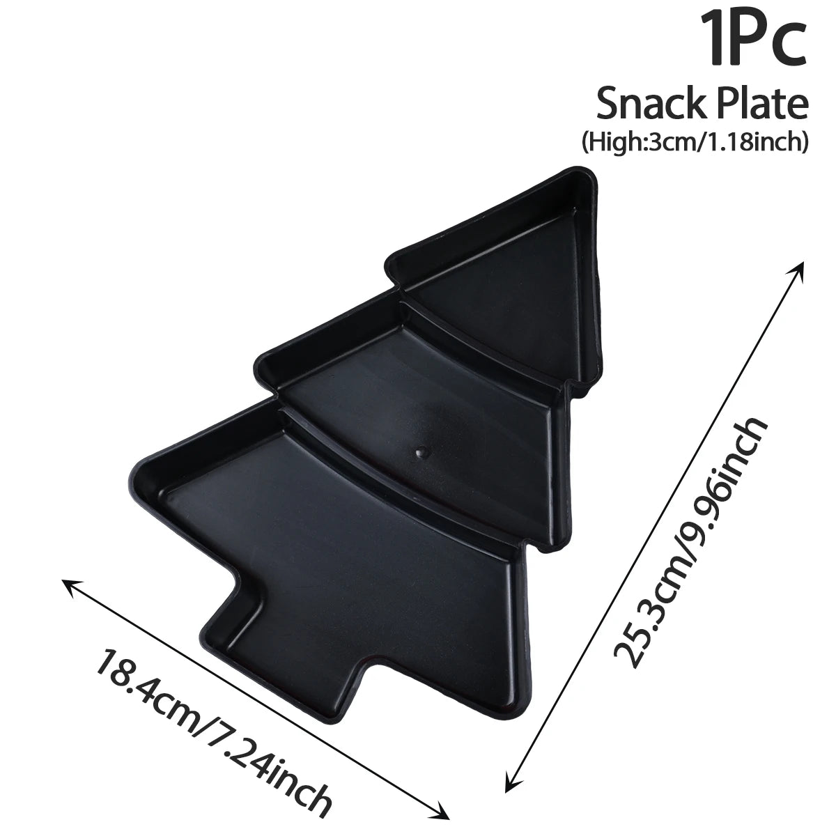 Christmas Tree Fruit Plate Merry Christmas Party Decorations For Home 2025