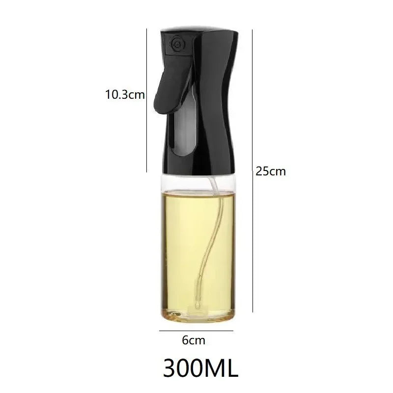 Elegant Oil Spray Dispenser – Refillable Kitchen Mist Bottle