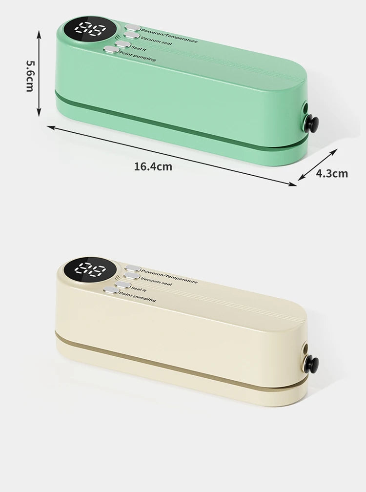 Portable USB Rechargeable Mini Vacuum Sealer with Bags