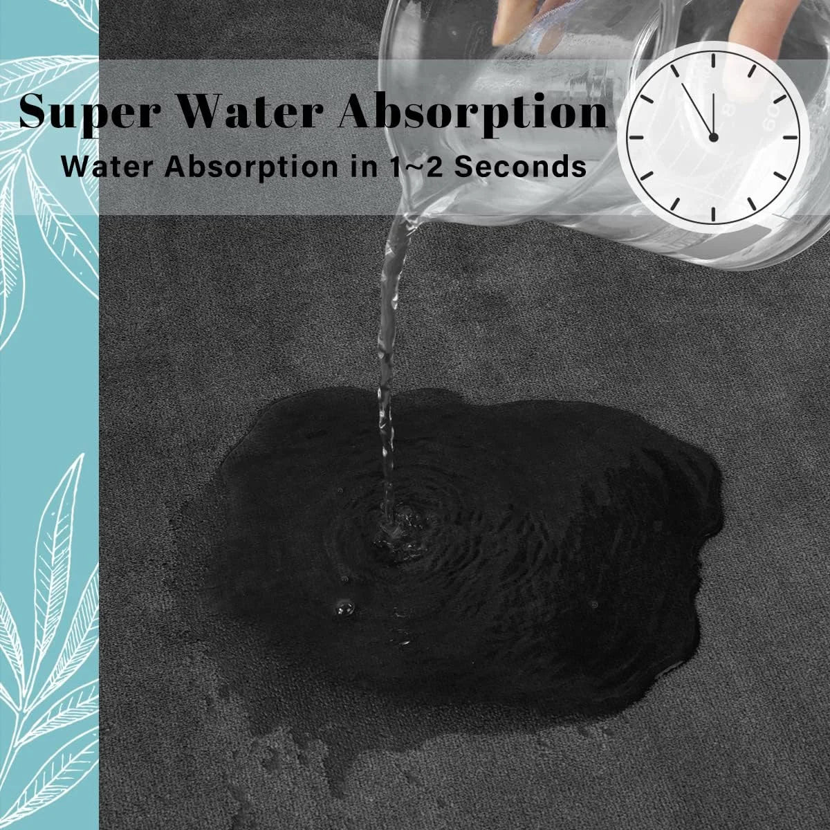 Ultra-Absorbent & Anti-Slip Bath Mat