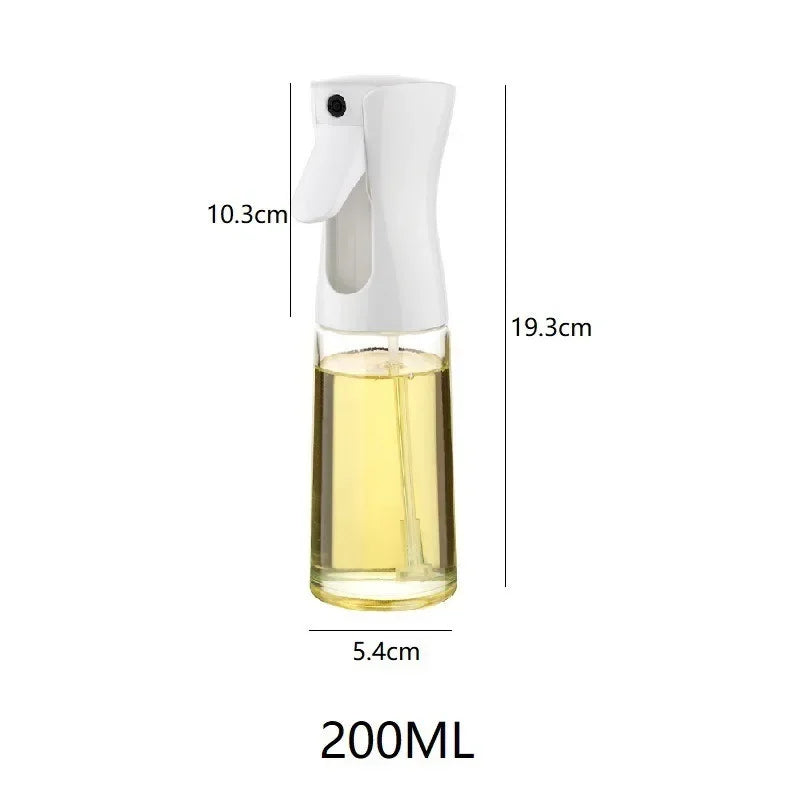Elegant Oil Spray Dispenser – Refillable Kitchen Mist Bottle