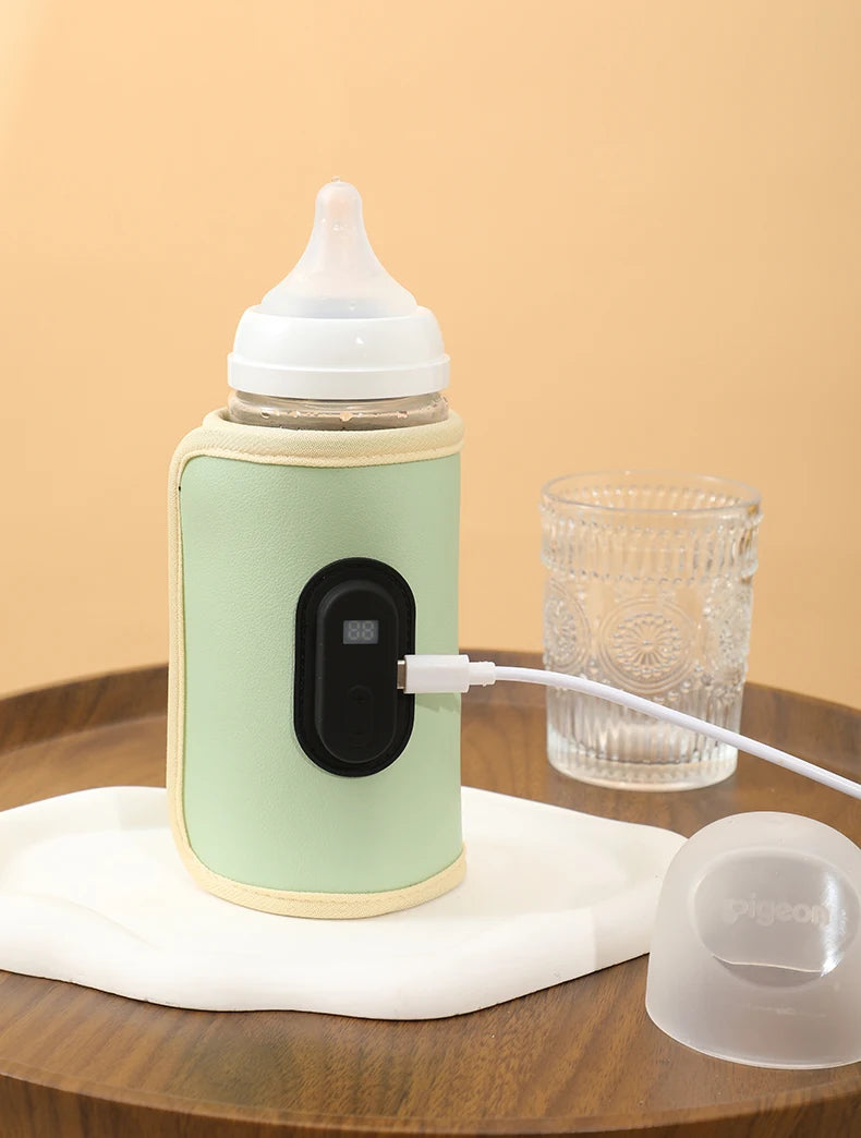 USB Baby Bottle Warmer – Portable & Adjustable Heating Sleeve