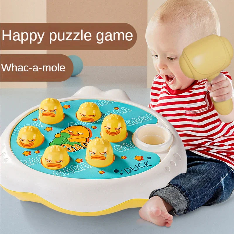 Montessori Knock Game – Cartoon Animal Whac-A-Mole