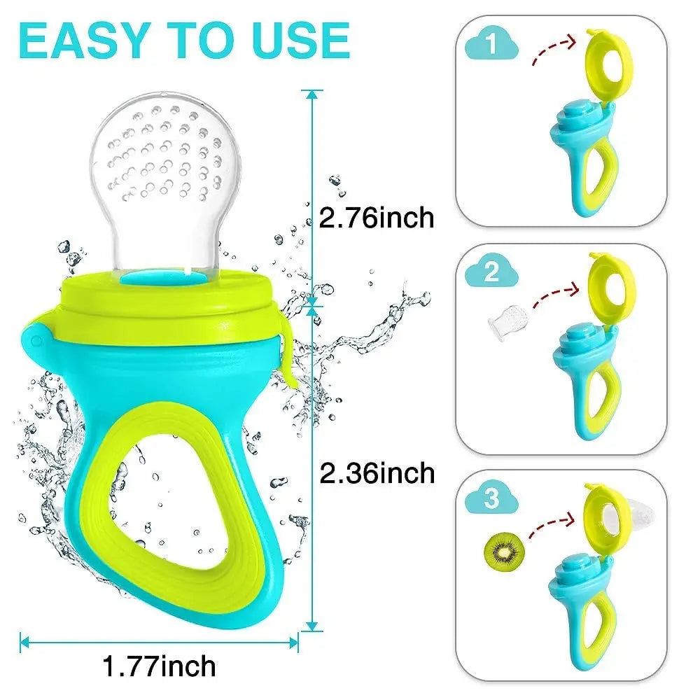 Silicone Baby Feeding Spoon Pacifier Training Bottle