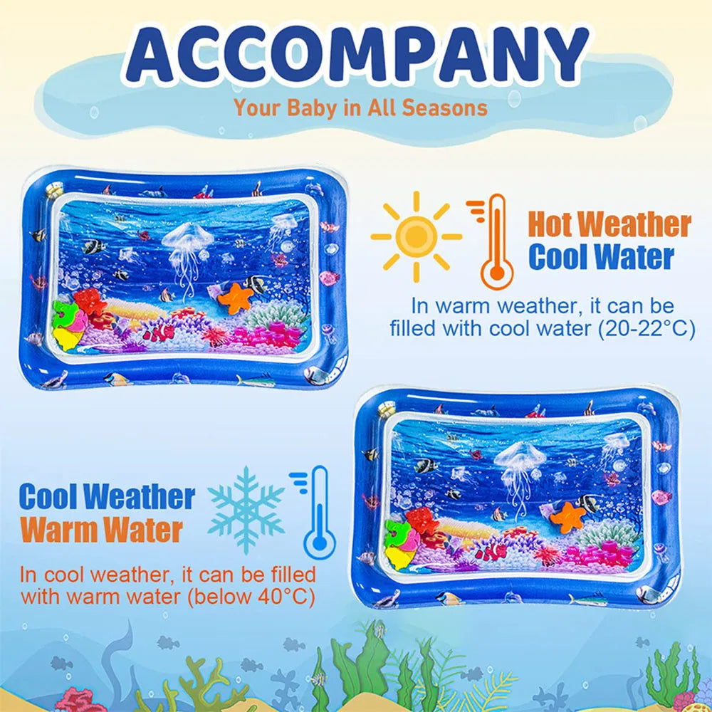 Inflatable Baby Water Play Mat