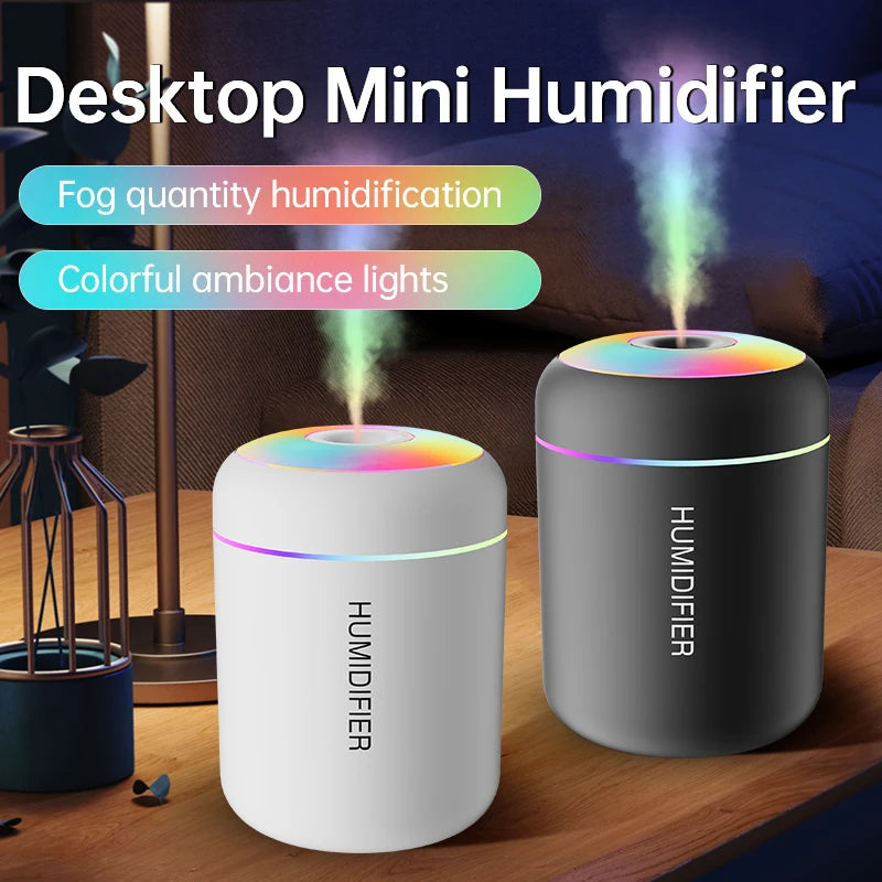Mini USB Air Humidifier – Aromatherapy Mist Maker