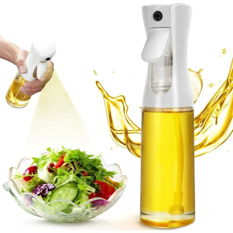 Elegant Oil Spray Dispenser – Refillable Kitchen Mist Bottle