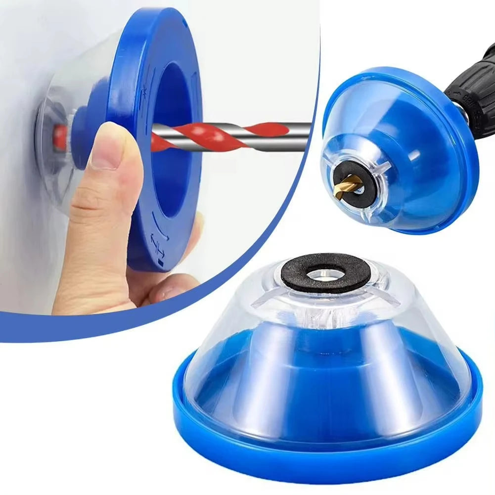 Electric Drill Dust Collector Cover – Universal Bowl-Shaped Dust Catcher (4–10mm Bi