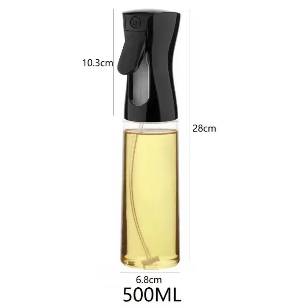 Elegant Oil Spray Dispenser – Refillable Kitchen Mist Bottle