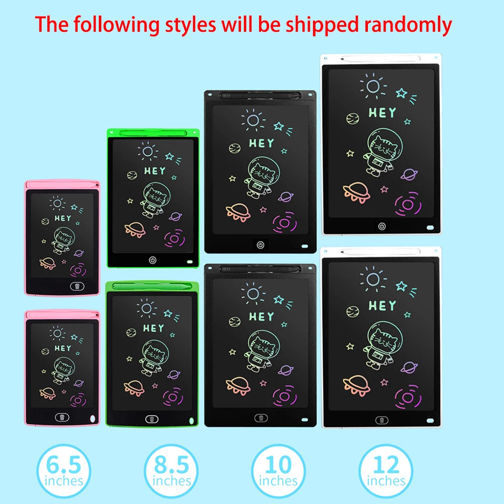 Rechargeable LCD Drawing Tablet for Kids – Creative Fun