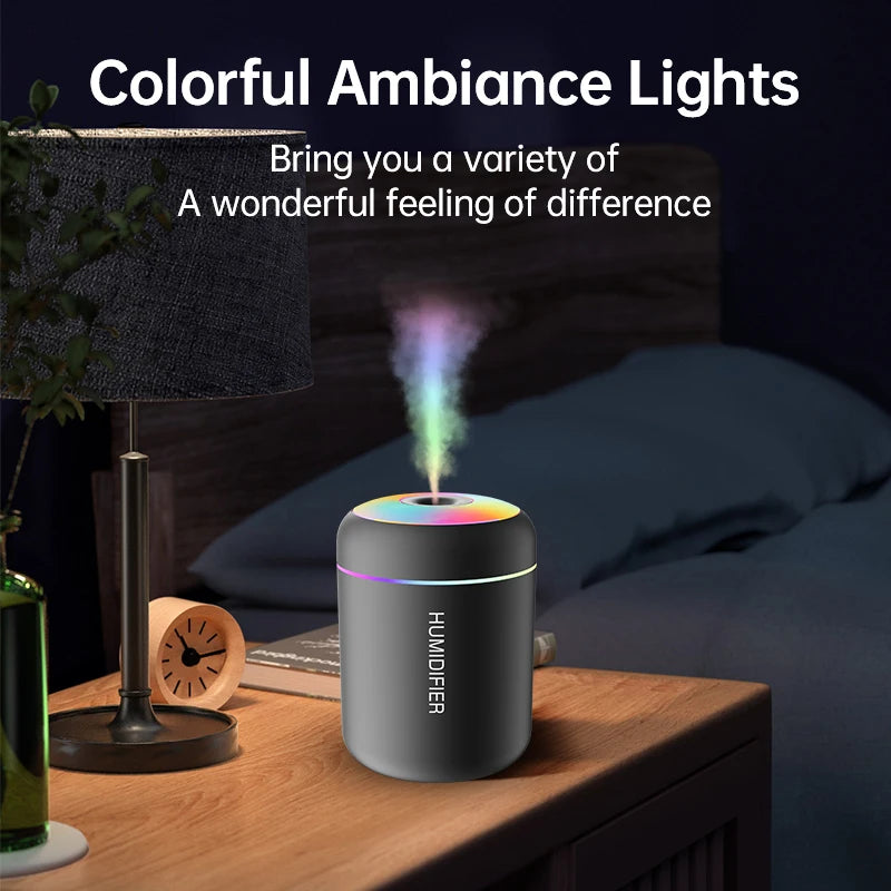 Mini USB Air Humidifier – Aromatherapy Mist Maker